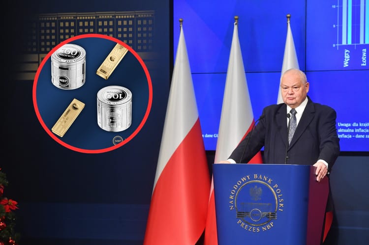 NBP wyemitował nowe złote i srebrne monety kolekcjonerskie „Rezerwy złota NBP”