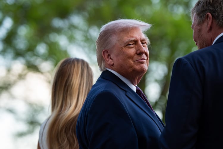 Prezydent USA Donald Trump.