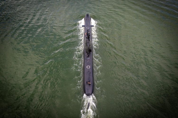Okręt podwodny na Bałtyku. Misja NRP Tridente.