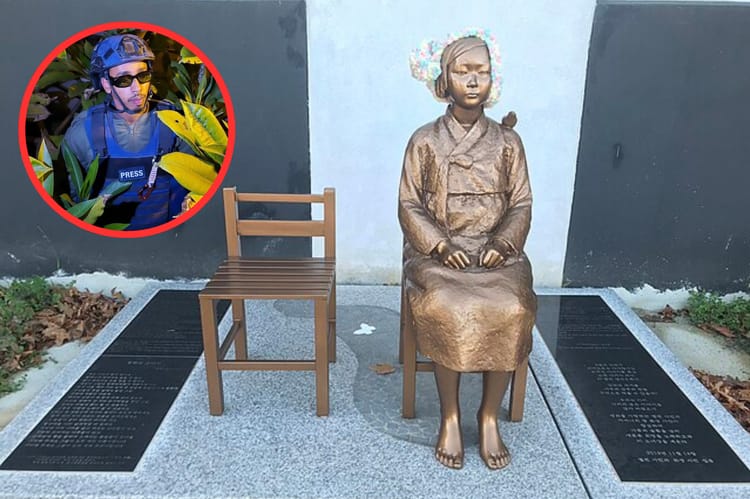 Youtuber Johnny Somali skazany za znieważenie pomnika w Seulu