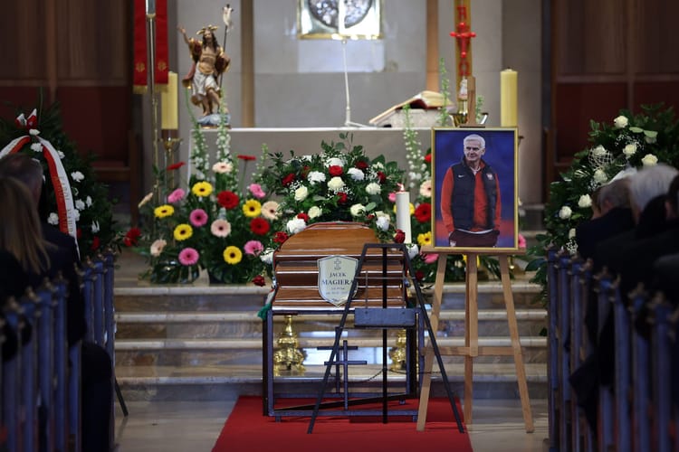 Ostatni gwizdek Jacka Magiery. Pożegnanie pełne wdzięczności