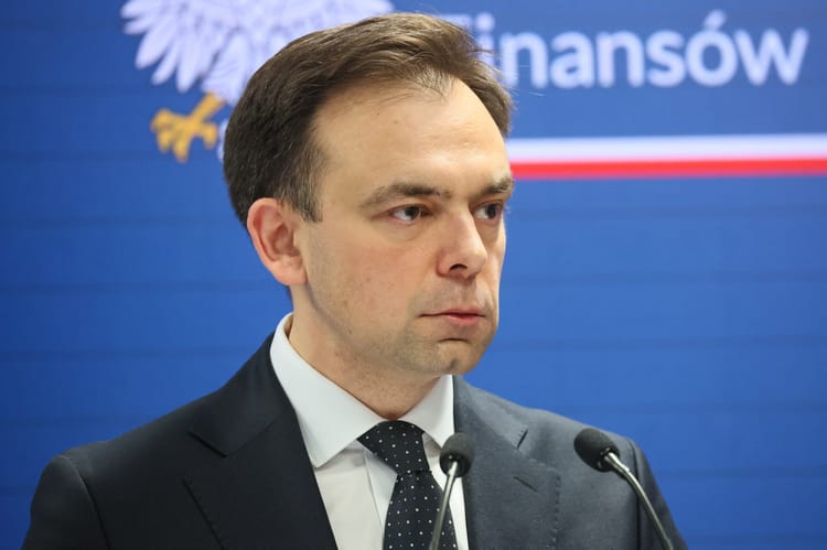 Minister finansów Andrzej Domański