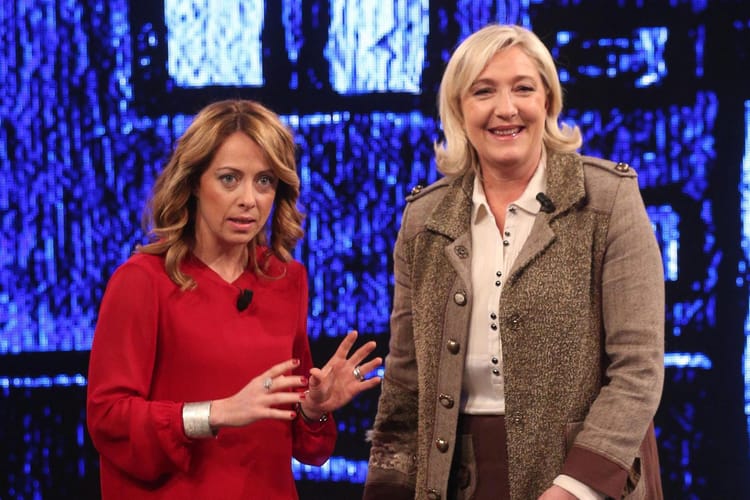 meloni, le pen