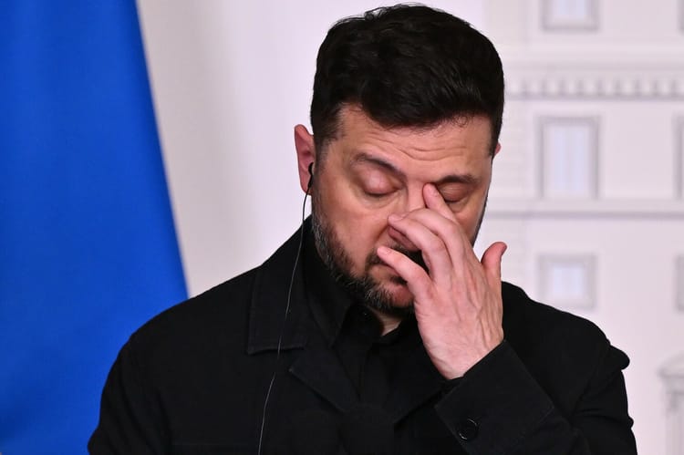 Wo?odymyr Ze?enski w Rzymie