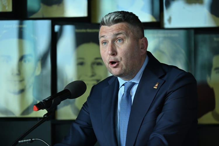 Prezes PKOl Radosław Piesiewicz