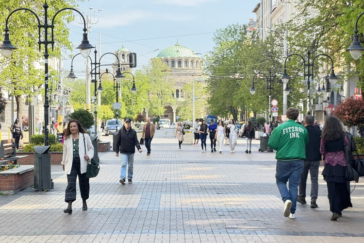 Bulwar Witoszy w Sofii.