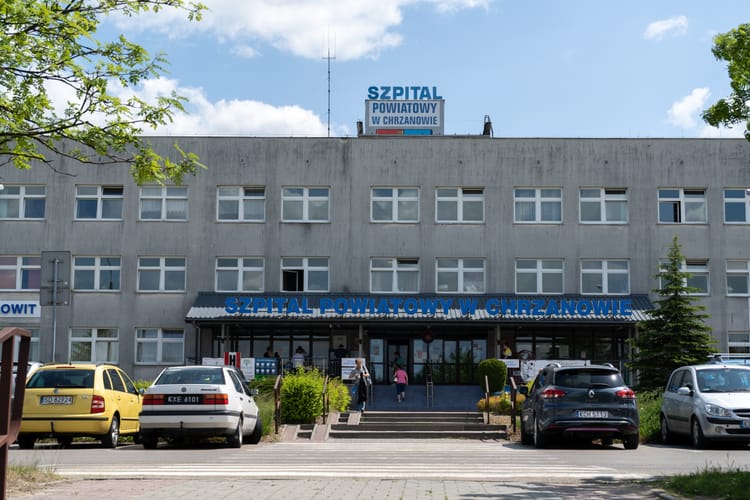 Chrzanow,,Poland,-,June,12,,2023:,General,Hospital,In,Chrzanów.
