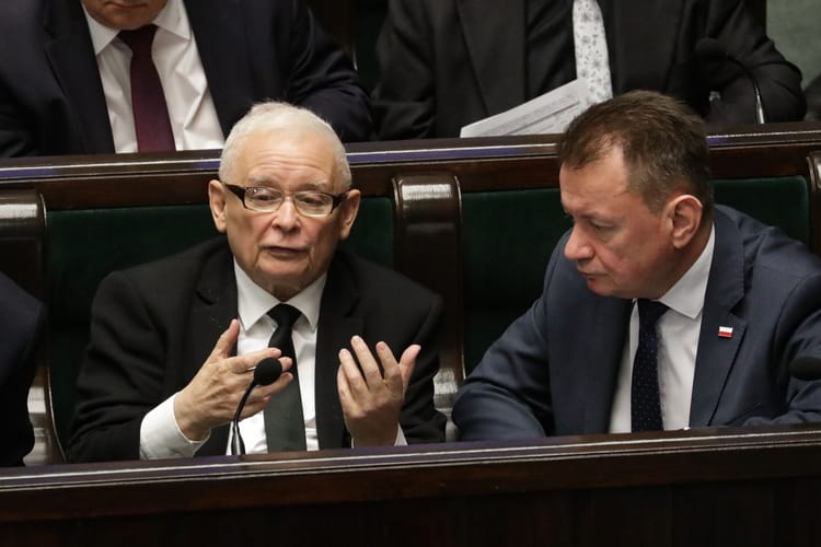 Jarosław Kaczyński, Mariusz Błaszczak