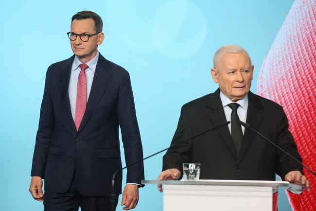 Jarosław Kaczyński, Mateusz Morawiecki
