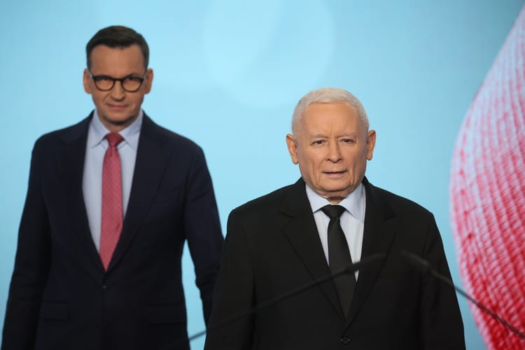 Jarosław Kaczyński, Mateusz Morawiecki