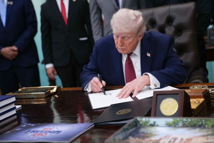 US President Trump signs executive order on psychedelic drug for veterans