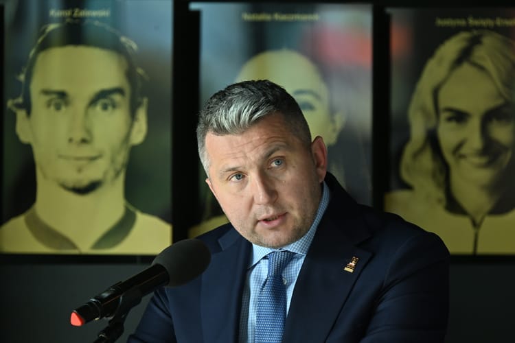 Prezes PKOl Radosław Piesiewicz