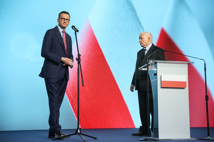 Jarosław Kaczyński, Mateusz Morawiecki