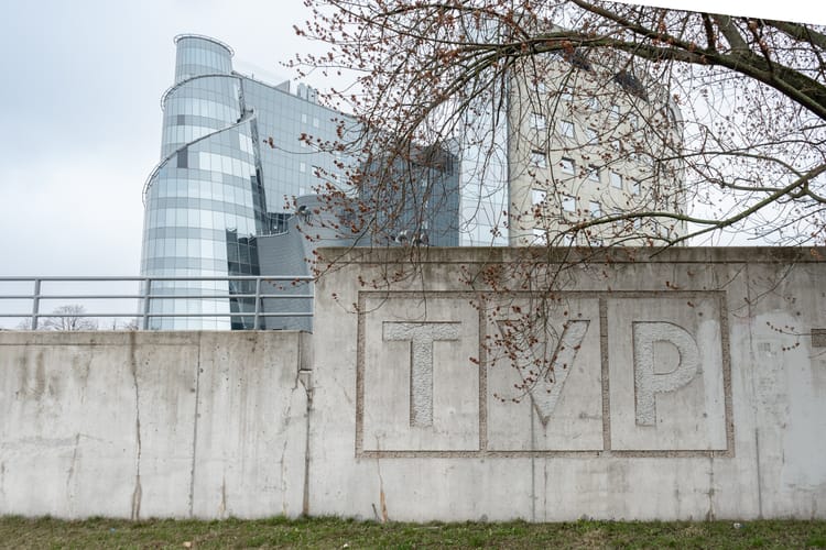 Warsaw,,Poland,-,March,24,,2025:,Tvp,Telewizja,Polska,S.a.