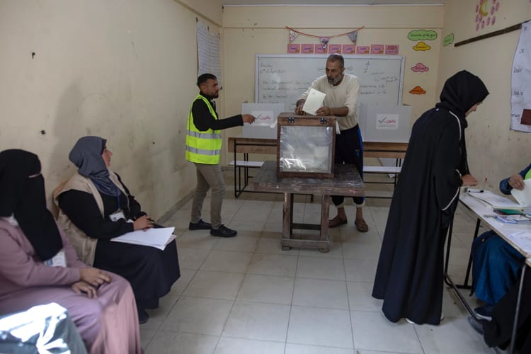 Palestinians vote in first Gaza elections in 20 years