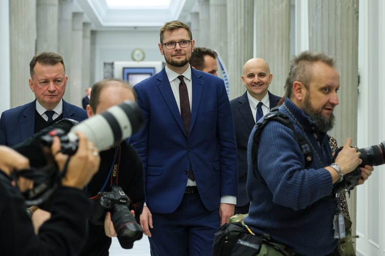 Mariusz Błaszczak, Michał Woś, Dariusz Matecki