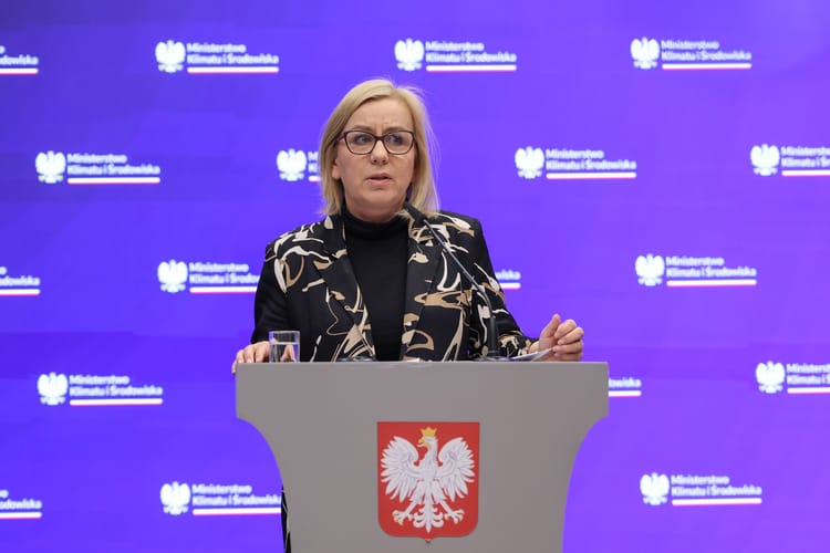 Paulina Hennig-Kloska nie przyszła na spotkanie klubu Polski 2050.