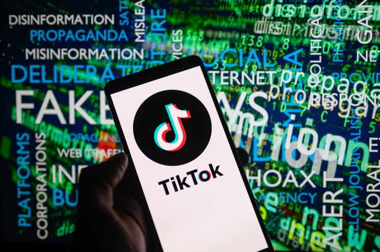 Logo TikTok.