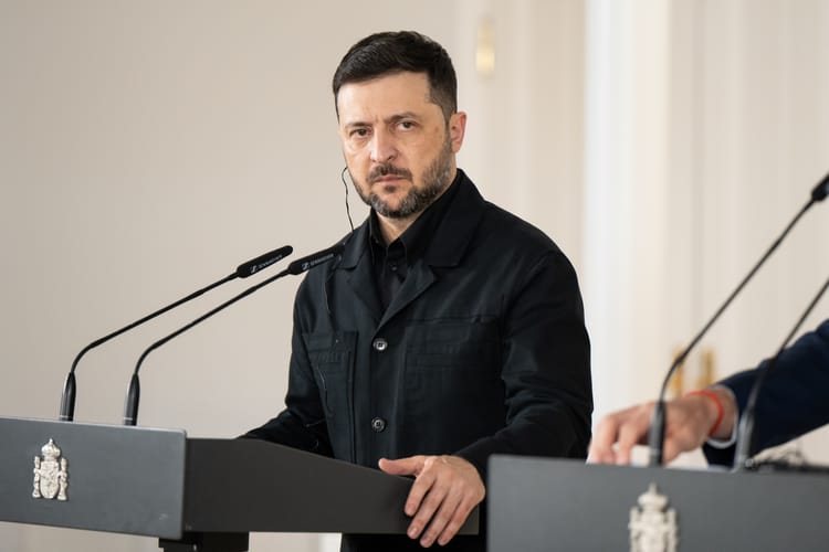 Wołodymyr Zełenski.