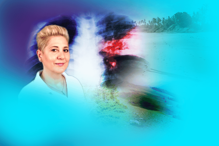 Katarzyna Czochańska diagnozę raka płuca usłyszała cztery lata temu.