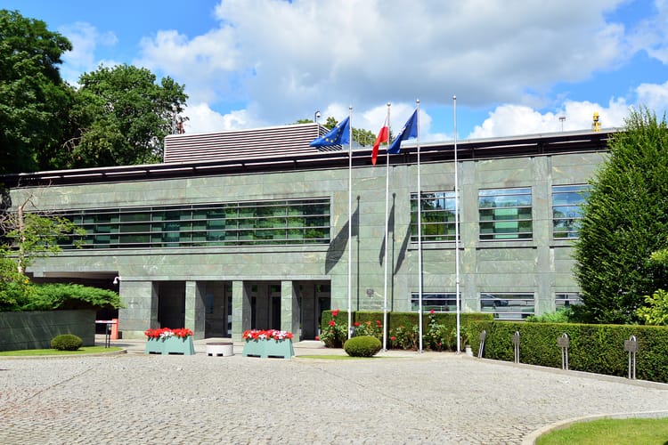 Warsaw,,Poland.,12,July,2020.,National,Security,Bureau,Building.