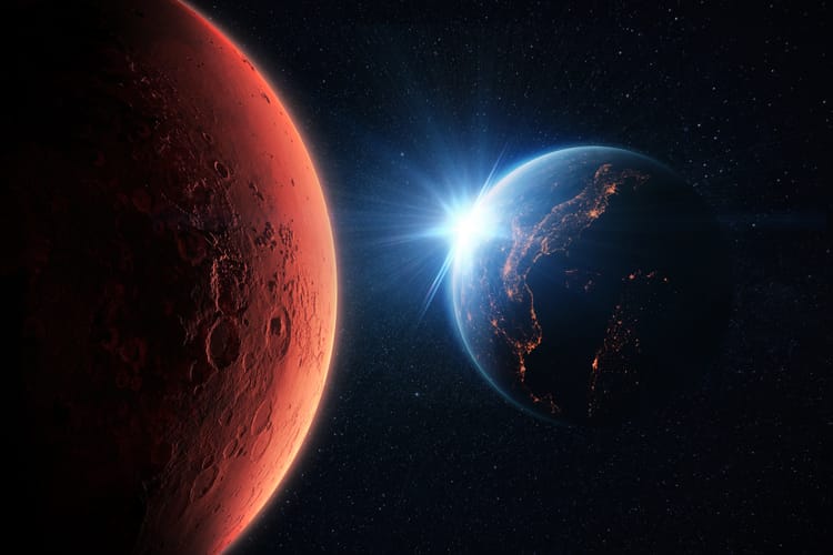 mars, kosmos, planeta