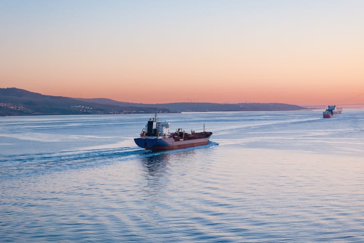 Oil,Products,Tanker,Underway,In,Sea.,Tanker,Ship,For,Chemical