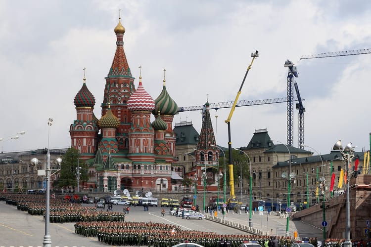 Moscow,,Russia-,May,07,,2014:,Russian,Weapons.,Rehearsal,Of,The