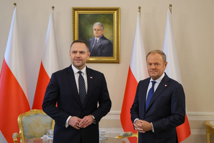 Donald Tusk, Karol Nawrocki