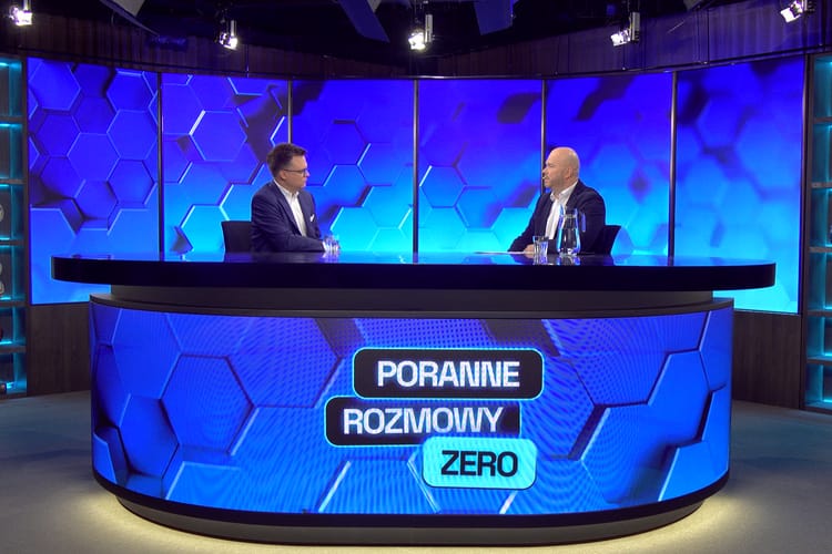 Szymon Hołownia w Kanale Zero.