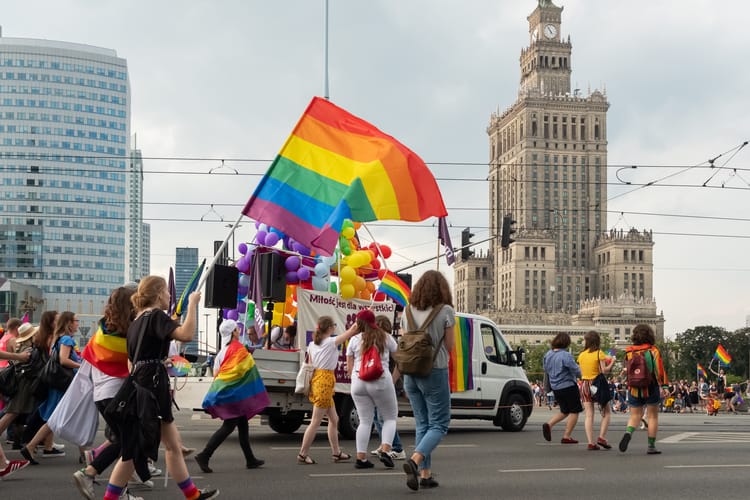 Warsaw,,Poland,-,June,8,,2019:,Equality,Parade,On,The
