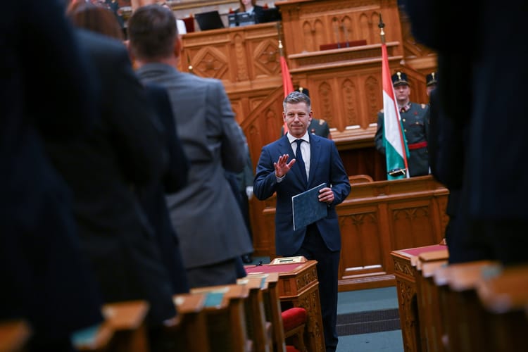 Plenary session of the new National Assembly in Budapest