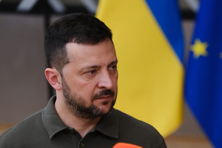 Ukrainian,President,Volodymyr,Zelenskiy,And,European,Council,President,Charles,Michel