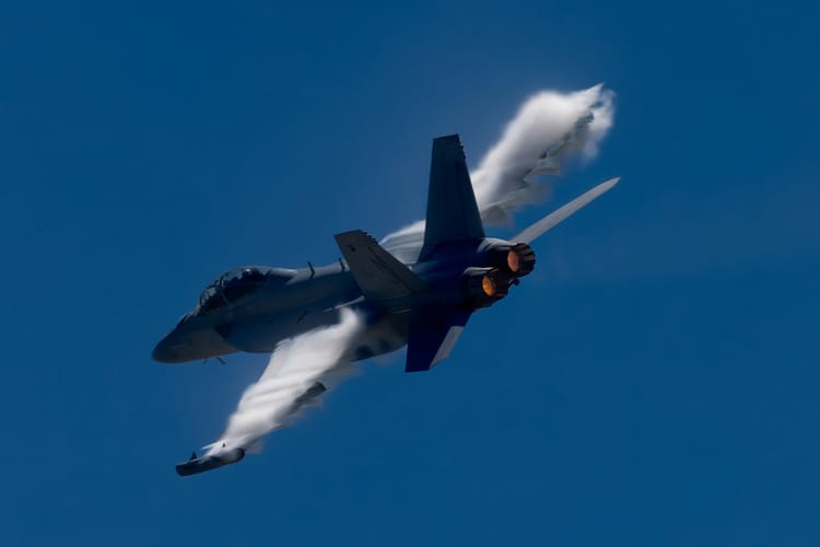 U.s.,Navy,Ea-18g,Growler,In,A,High,G,Maneuver,,With