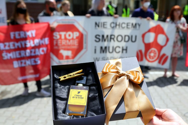 Protest w sprawie ustawy odleg?o?ciowej