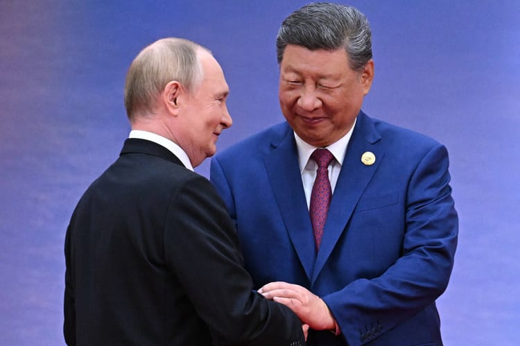 Władimir Putin i Xi Jinping