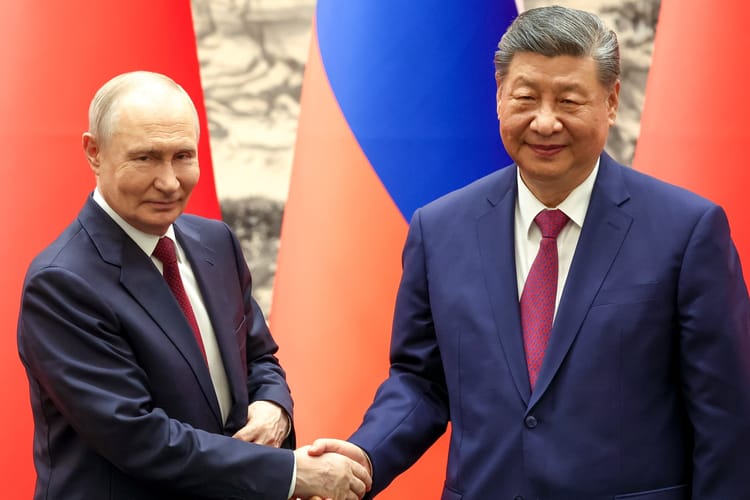Władimir Putin i Xi Jingping.