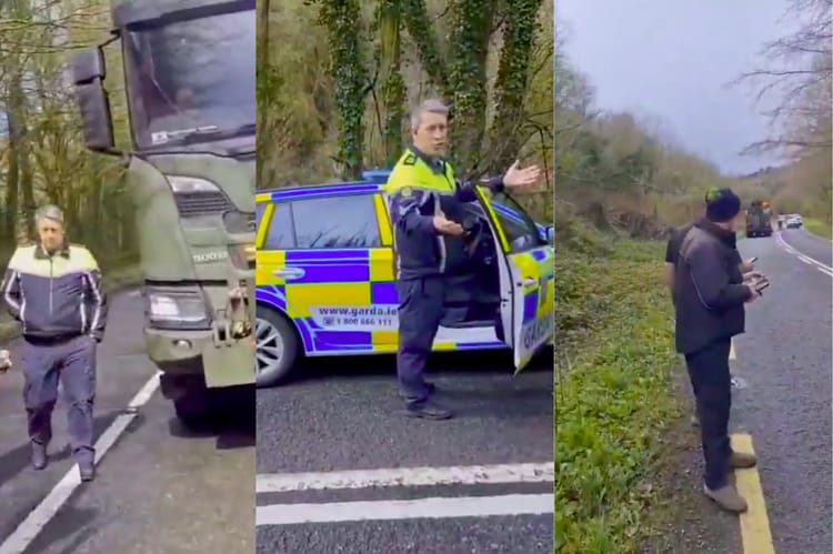 W Irlandii nie odkryto ciężarówek z transportem broni palnej dla imigrantów. Uwaga na dezinformację.
