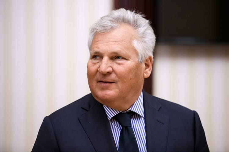 Były prezydent RP Aleksander Kwaśniewski