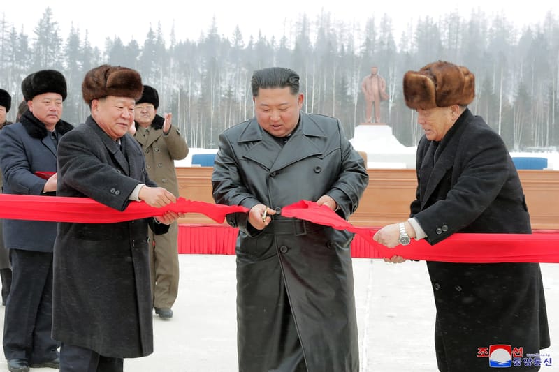 Przywódca Korei Północnej Kim Dzong Un.