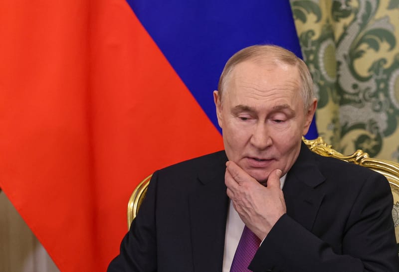 Prezydent Rosji Władimir Putin, 2026 r. (fot. PAP/EPA/MAXIM SHIPENKOV)